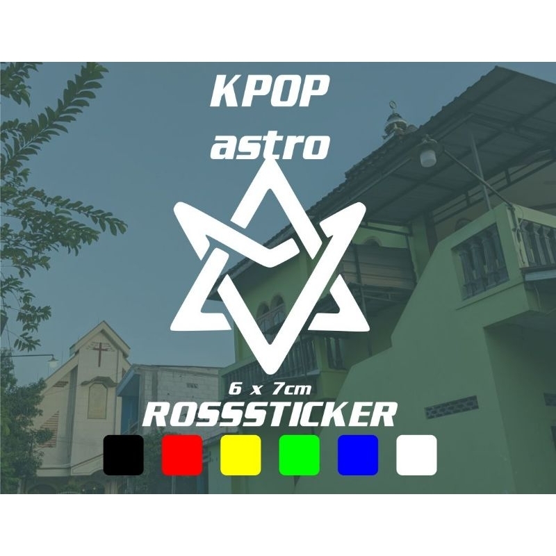 ASTRO cutting sticker custom logo KPOP ASTRO