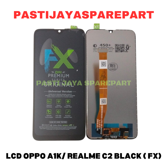 LCD TOUCHSCREEN OPPO TOUCHSCREEN A1K/ REALME C2 BLACK
