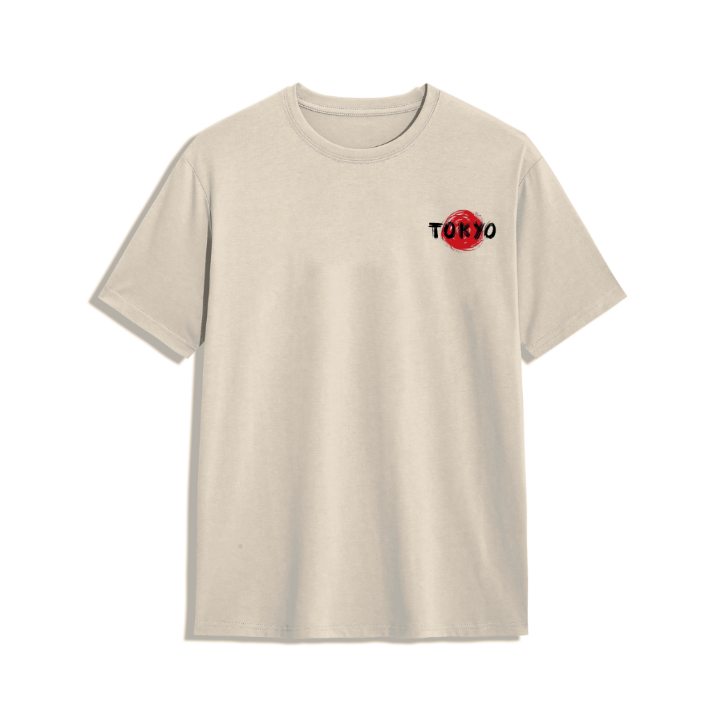 Baju Kaos Tokyo Japan Simple Pria Wanita Dewasa / Kaos Tokyo Bahan Katun / Tshirt Tokyo Japan Retro