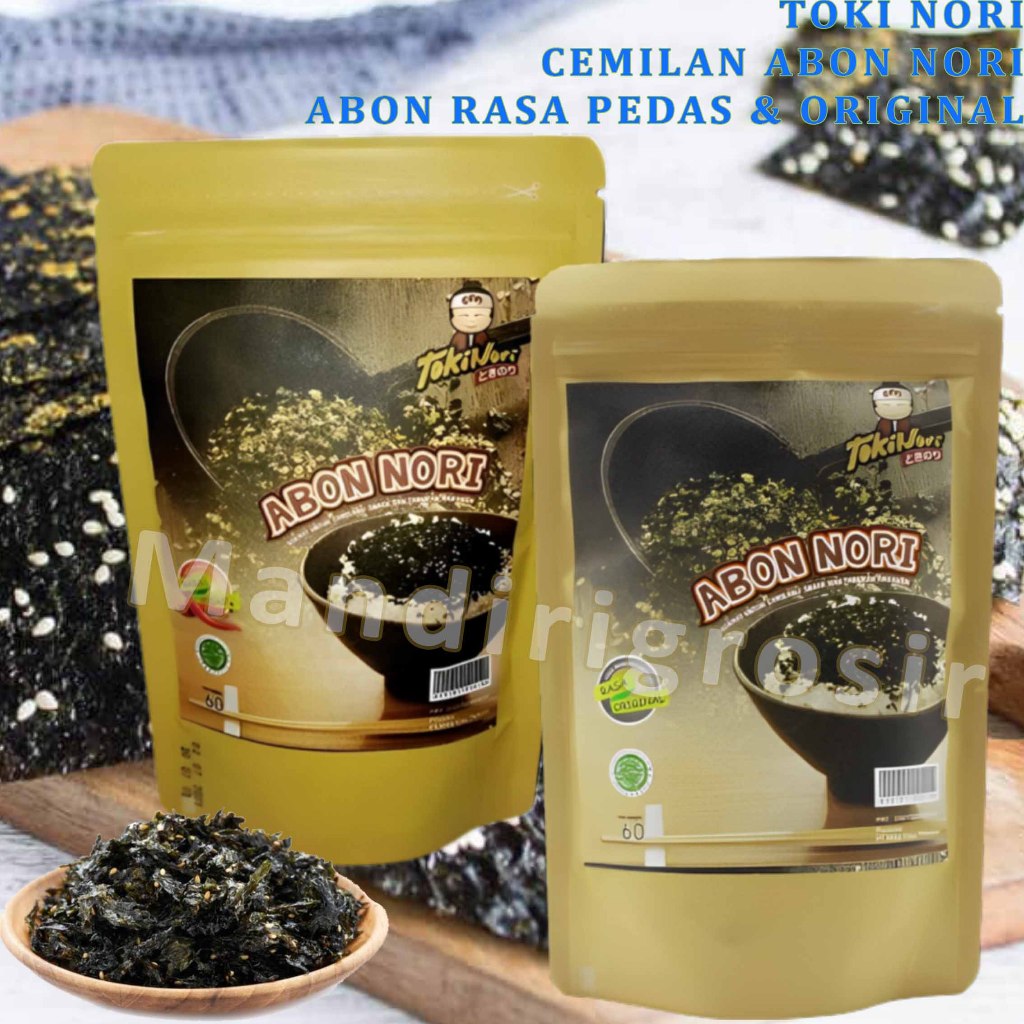 

Snack Tabur Abon Nori * Toki Nori * Snack Abon Aneka Varian Rasa * 30gr