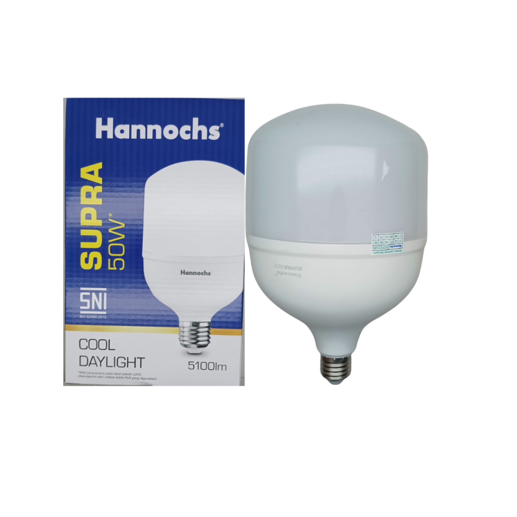 Bola Lampu Led Hannochs Supra 50 Watt Bohlam Hannochs Led Supra 50 W