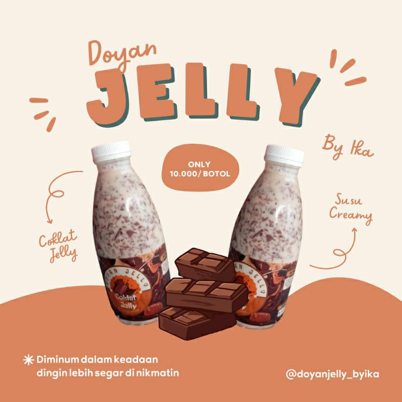 

Doyan Jelly Rasa Coklat - Es Lumut Seger