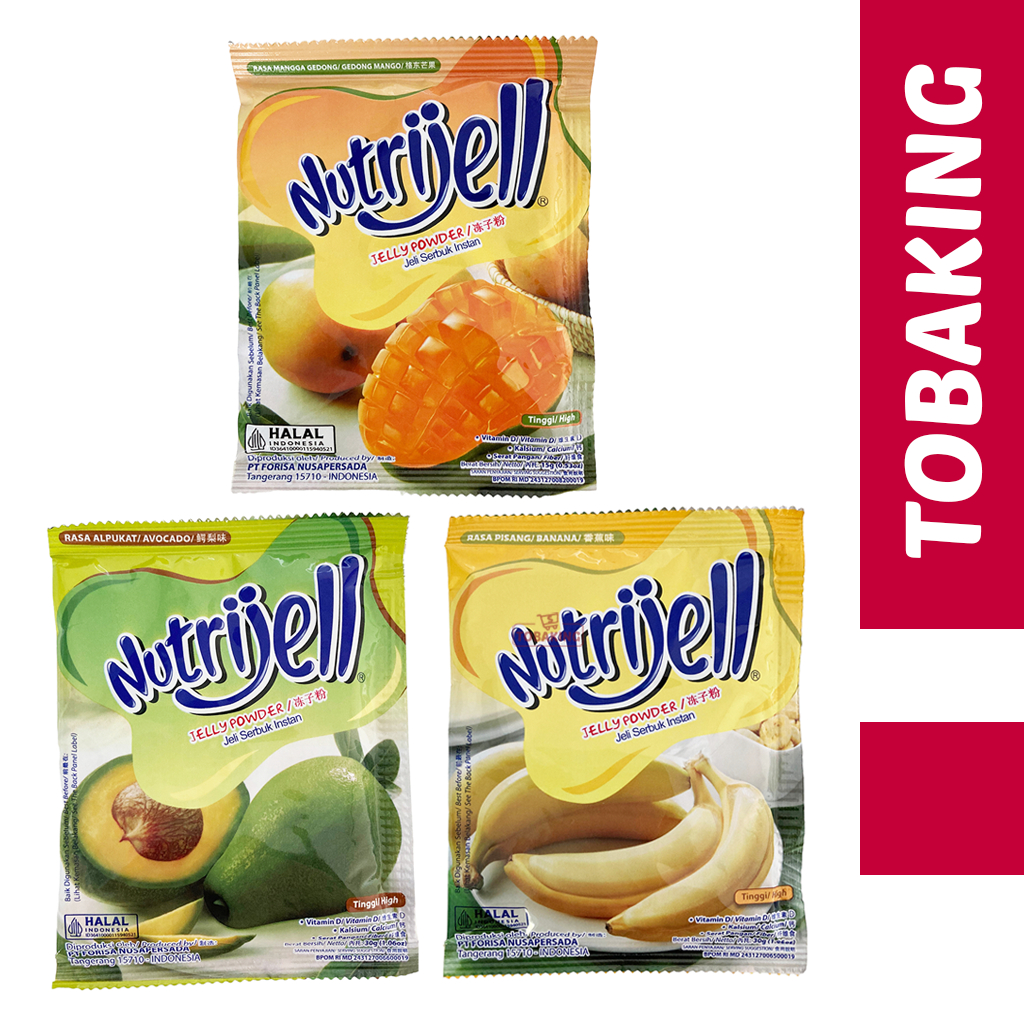 

Nutrijell Jelly Alpukat Pisang Mangga Gedong Nutrijel Jeli