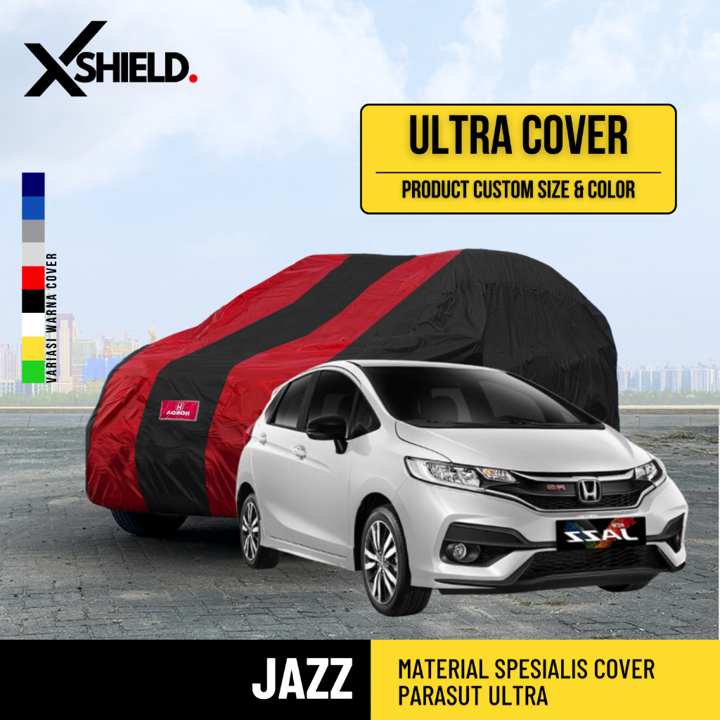 PREMIUM Body Cover Mobil Jazz Sarung Mobil Jazz all new jazz jazz baru new jazz jazz rs waterproof