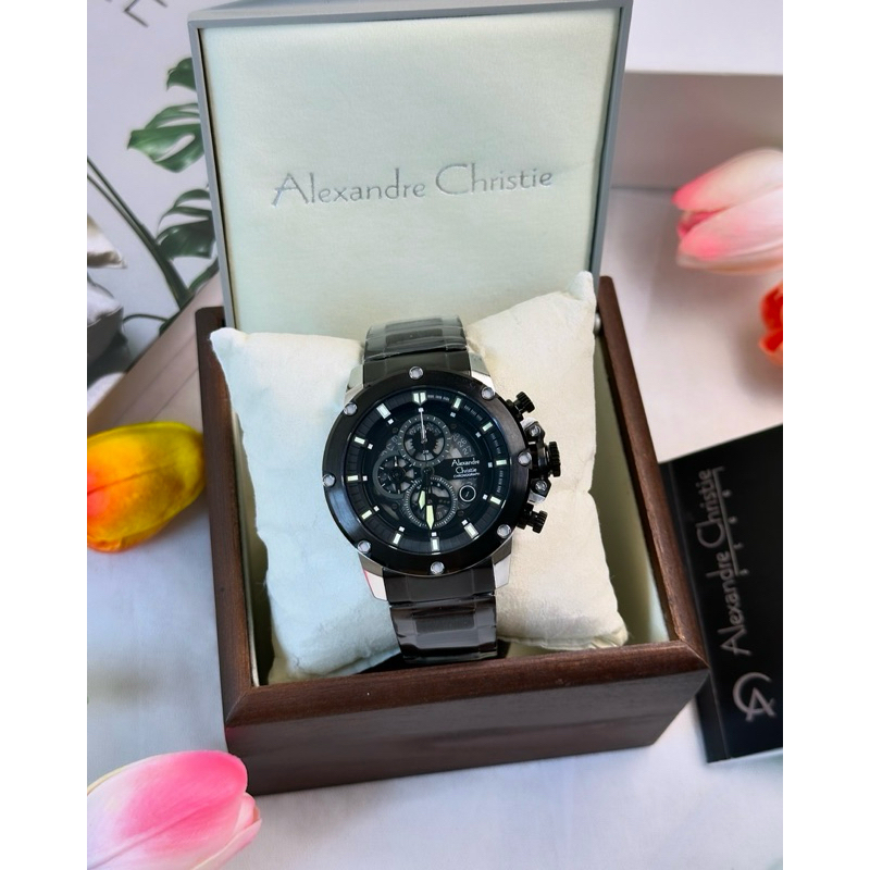 jam tangan alexandre christie 6564 AC6564