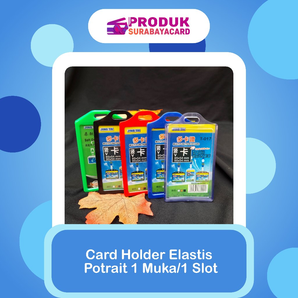 

DISCOUNT FRAME CASING TEMPAT ID CARD HOLDER ELASTIS POTRAIT 1 MUKA/1 SLOT [100% ORIGINAL]