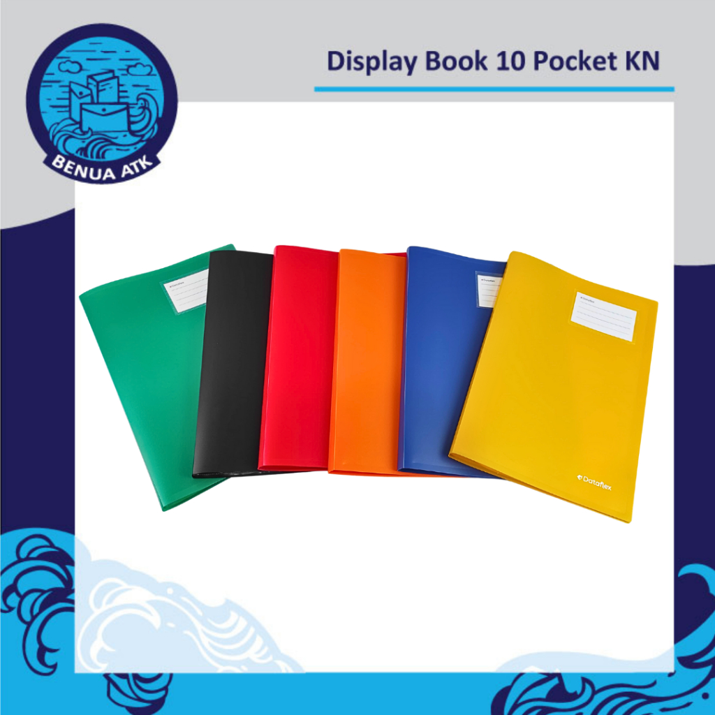 

Display Book / Clear Holder 10 Pocket + Kartu Nama Folio Dataflex DF-101F