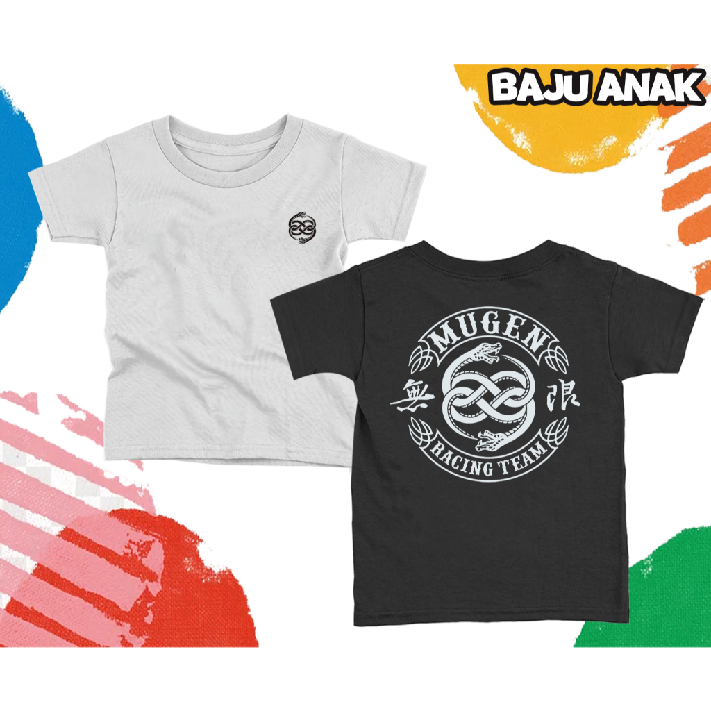 BajuMantaap [ Bisa COD ] Baju Anak New High And Low The Worst - Tshirt Mugen - Baju Suzuran Housen A