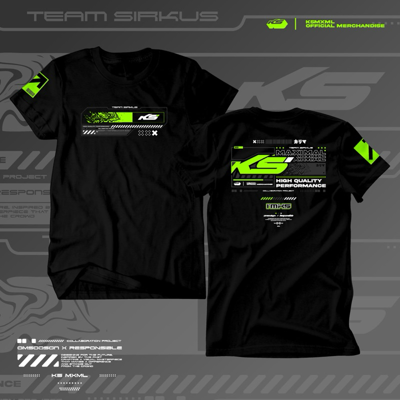 Kaos Baju K5 Maximal Audio Marchandise 2024 Premium,