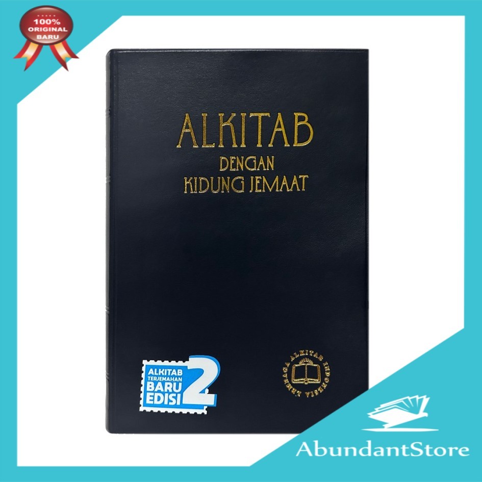 Alkitab dan Kidung Jemaat BESAR Sampul Plastik Biasa - TB2 062 KJ