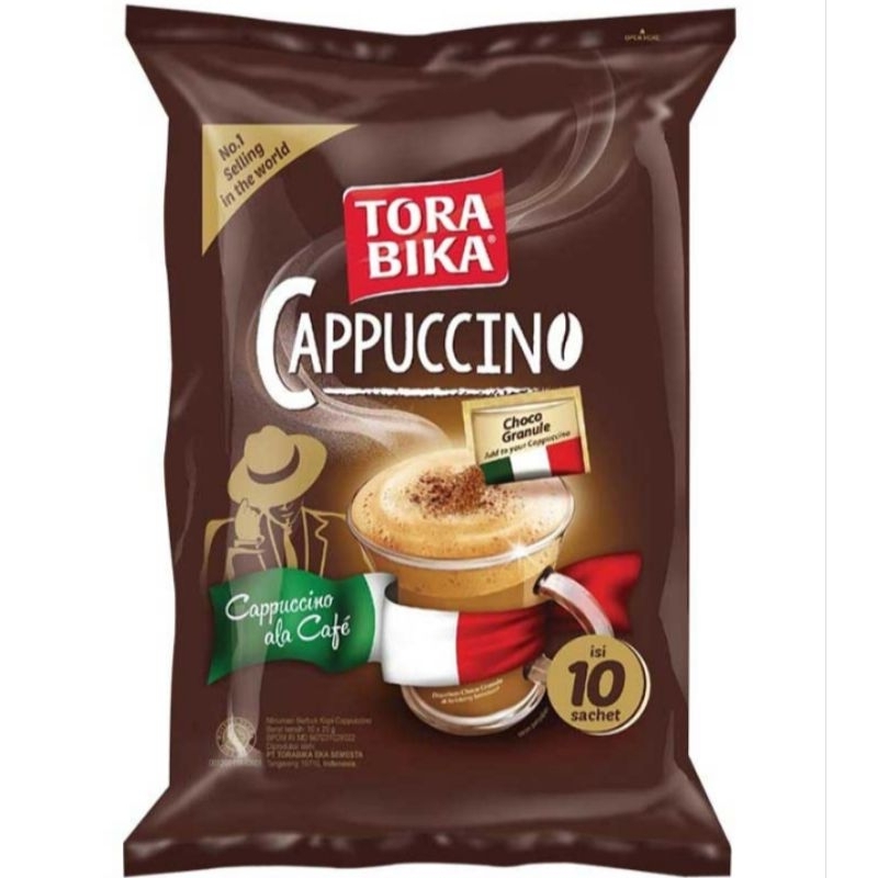 

torabika capuccino kopi instan 10 x 25 gram