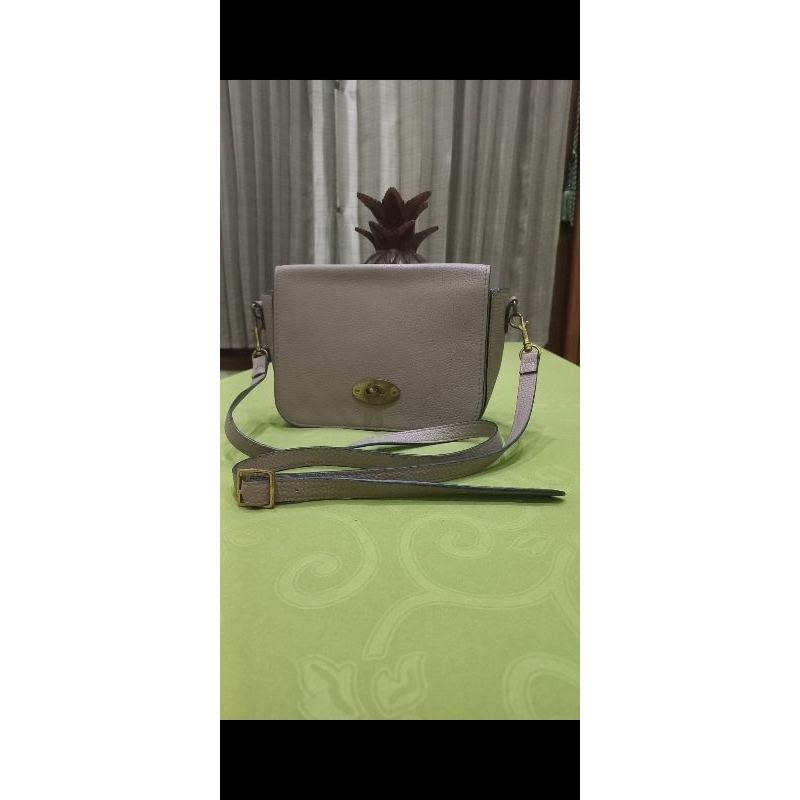 Preloved Ori Tas Mulberry Darley Crossbody Bag Kulit Asli