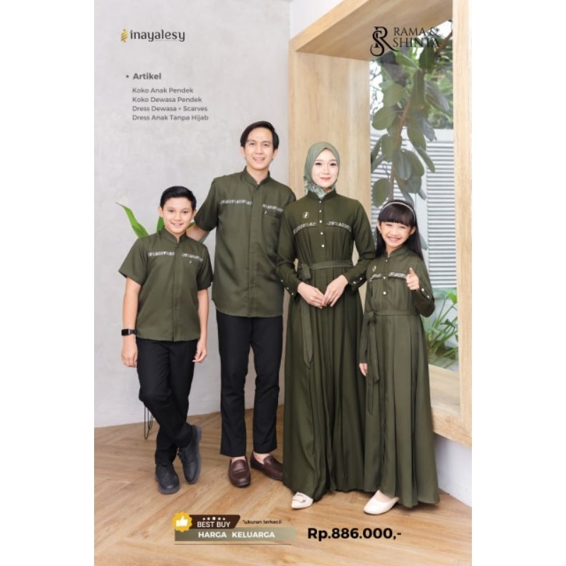 SARIMBIT LEBARAN 2025 FAMSET RAMA SHINTA BY INAYALESY