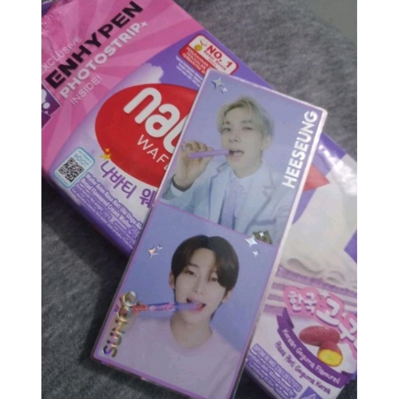 

Nabati Wafer GOGUMA 122GR PHOTO CARD ENHYPEN