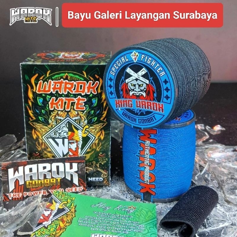 Senar Gelasan Matot KING WAROK 0,22 Spesial Fighter (Untuk Tarik & Jepret)