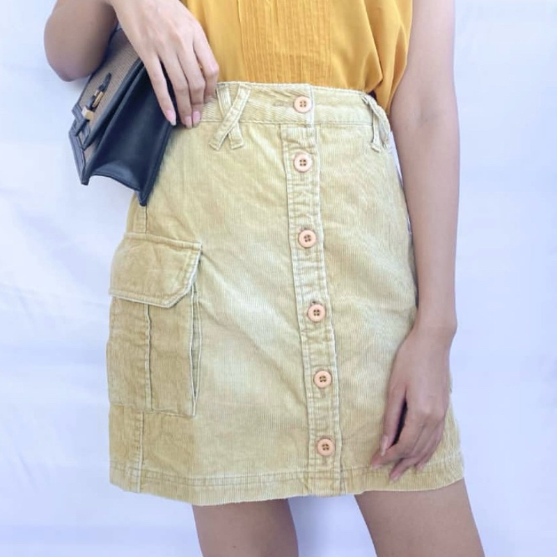 Corduroy Skirt