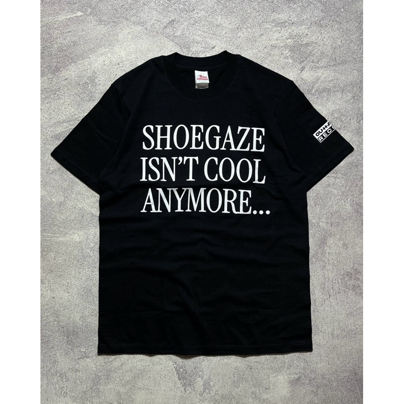 SNSCO TSHIRT FLEURO - SHOEGAZE ISN'T COOL ANYMORE KAOS PRIA