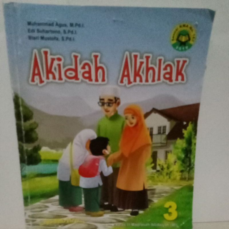 aqidah akhlak untuk kelas 3 Madrasah Ibtidaiyah Yudistira