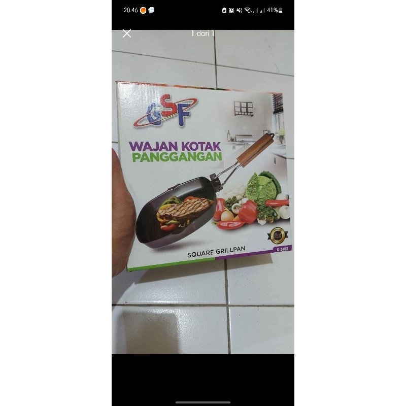 Wajan Kotak Panggangan GSF