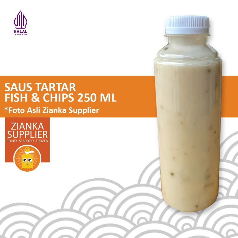 

Saus saos Tartar 250 gr PREMIUM | Fish n co | HALAL | Zianka Supplier