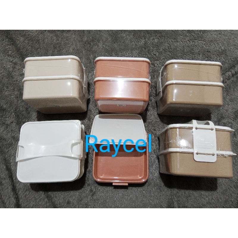 Rantang Plastik Susun 2 Besar / Rantang Susun 2  Plastik