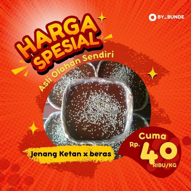 

Jenang Ketan mix Beras Fresh by dapur olahan bunda