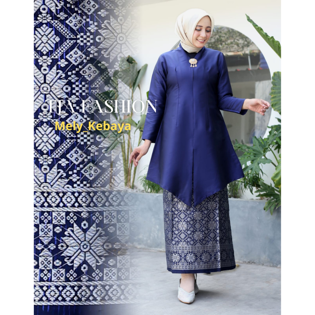 KEBAYA TAFETA ENCIM TUNIK KEBAYA MODERN KEBAYA ENCIM