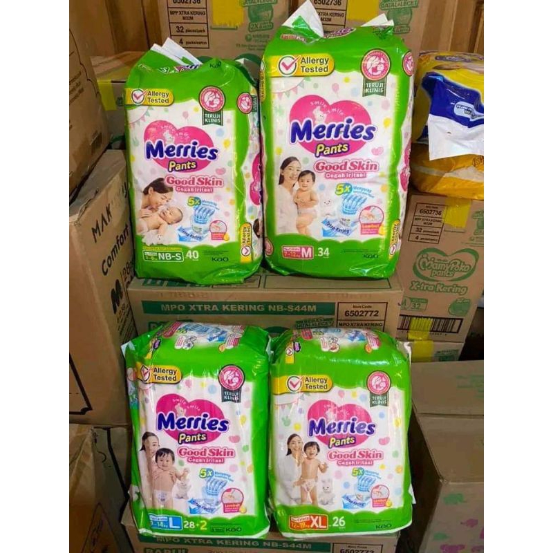 pempers Merries 1karton