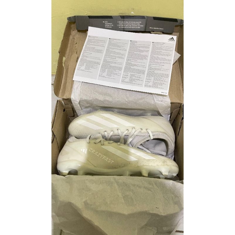 Sepatu Bola Adidas X Crazyfast .3 FG white