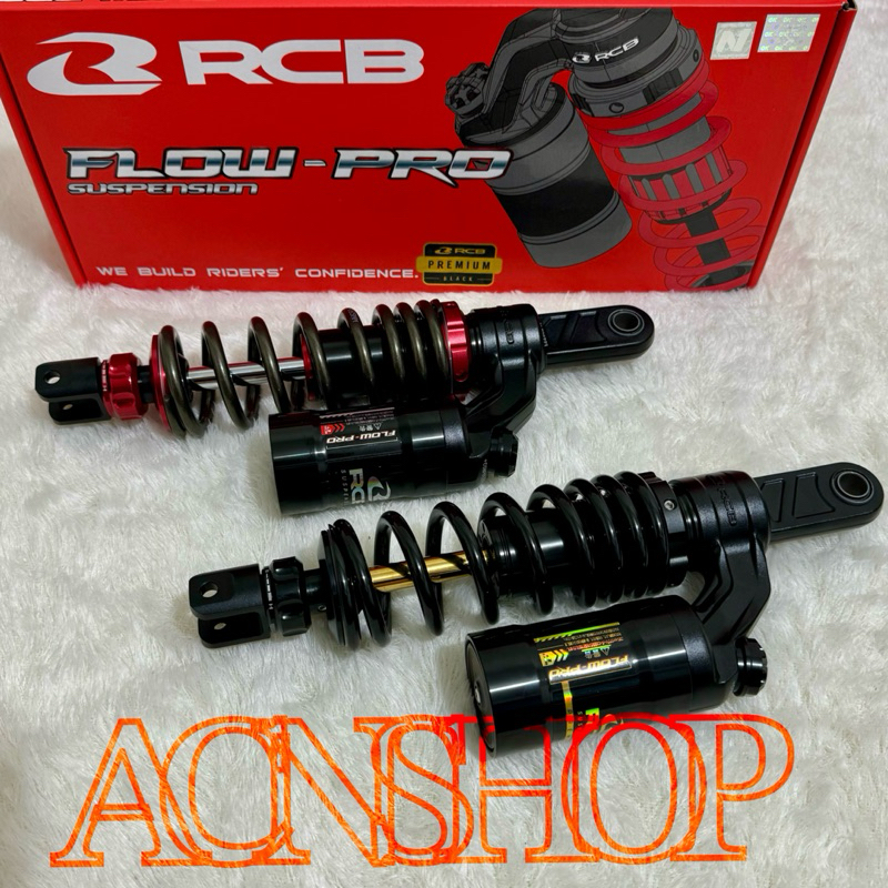 Shock Breaker Belakang RCB Flow Pro 330 MM Vario 125 Vario 150 Beat Scoopy Genio Original RCB