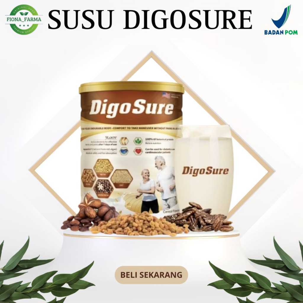 

DIGOSURE MILK ASLI 100% ORIGINAL IMPORT - DIGOSURE SUSU UNTUK PENDERITA NYERI TULANG DAN