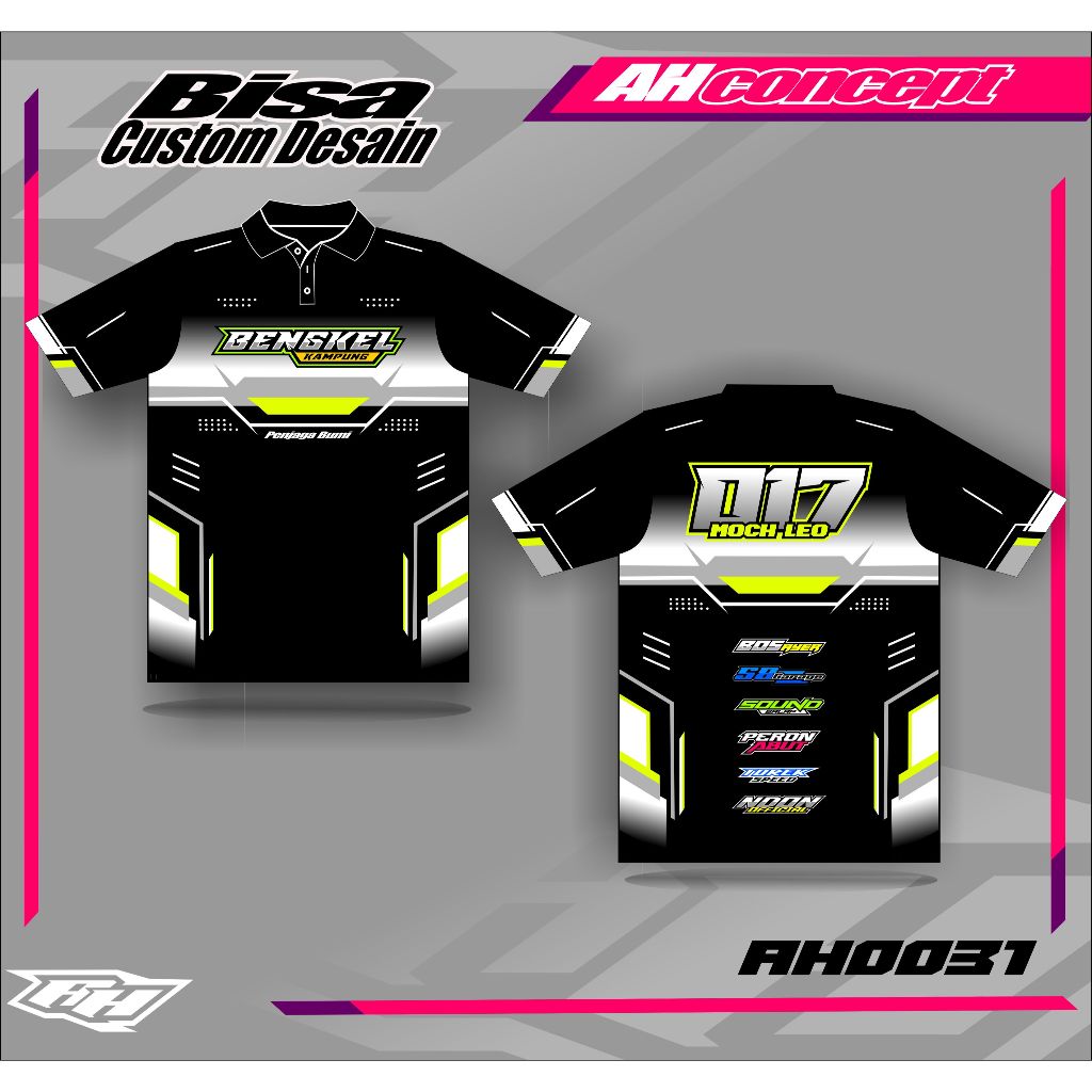 JERSEY RACING kaos baju jersey racing custom full printing jersey balap jersey bisa ubah nama nomor 