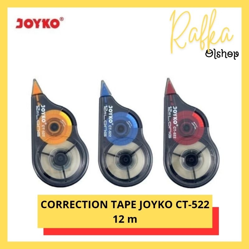 

Correction Tape Pita Koreksi Joyko CT-522