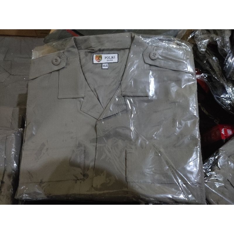 Baju PDL jatah Polri 2023 kain halus