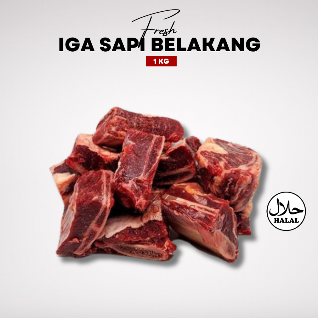 

Daging Sapi Iga Belakang Halal 1kg Tangerang