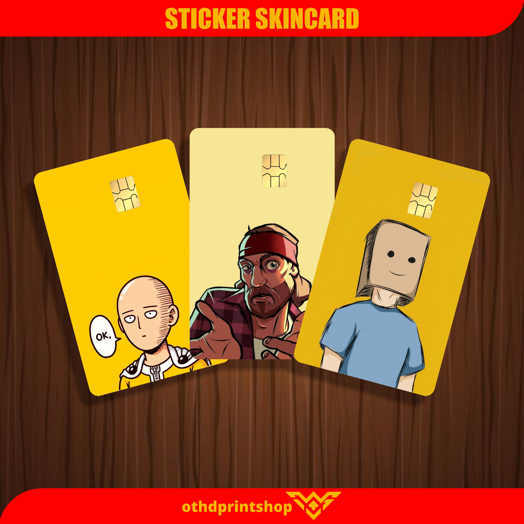 

STIKER ATM SKINCARD LUCU PELINDUNG KARTU ANTI GORES