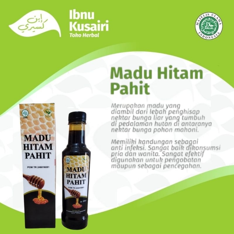 

Madu Hitam Pahit Kharisma 470gr