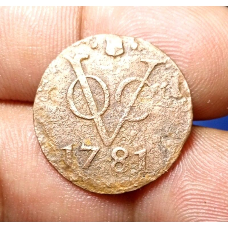 Koin VOC 1 Duit Utrecht 1781