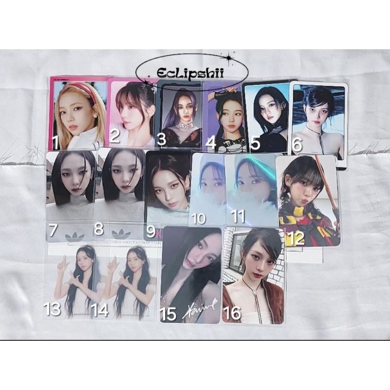 PHOTOCARD PC KARINA AESPA OFFICIAL karina harry potter my world spicy drama scene konsep qr season's