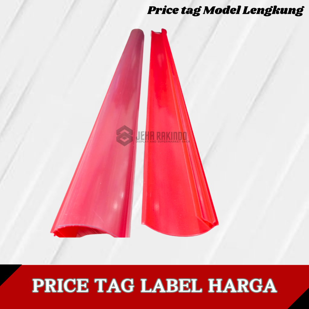 Pricetag lengkung rak minimarket pricetag label harga lengkung minimarket pricetag label harga