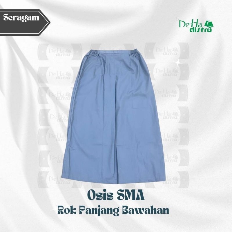 SERAGAM BAWAHAN ROK SMA (Abu)/Seragam Osis/ Seragam SMA