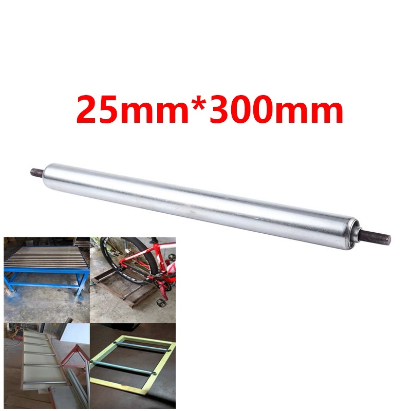 Baja Tahan karat Gravity Roller Untuk Conveyor Transfer Systems 25*300mm