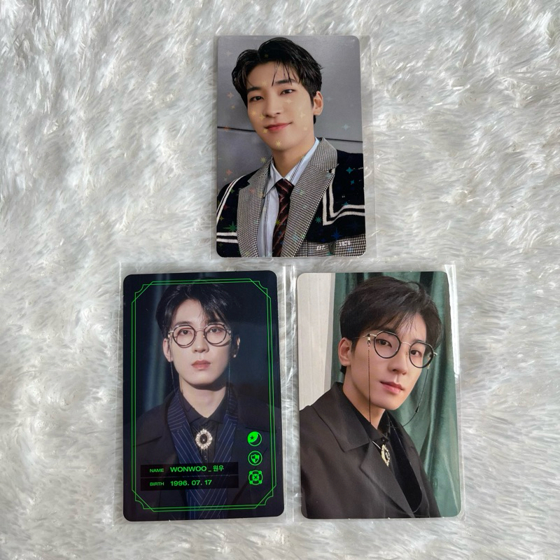 [Ready Stock] Bundle PC Seventeen Wonwoo Game boi Wonwoo Potter dan Wonwoo WVS JP POB FML