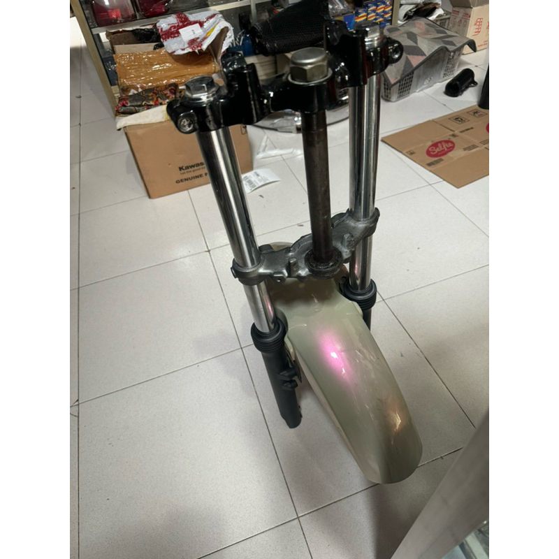 Shock skok depan ninja rr new original