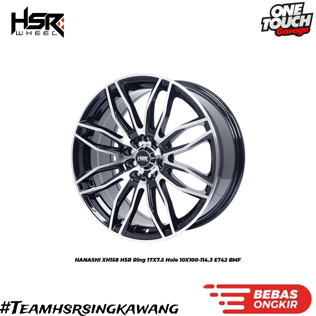 Velg mobil crv,hrv,sienta,new avanza,sienta,expander,camry hsr hanashi ring 17