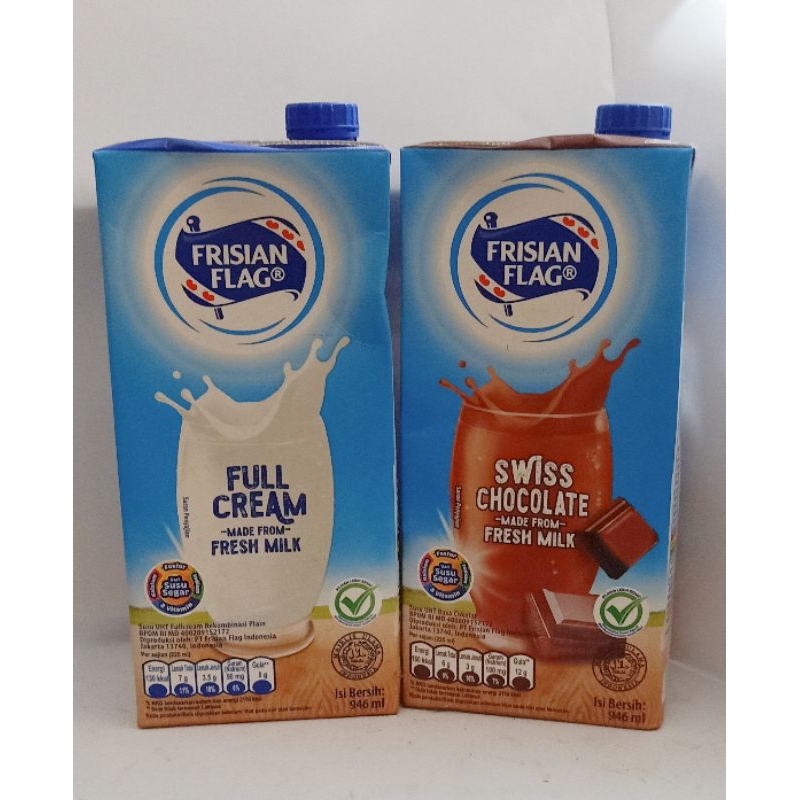 

FRISIAN FLAG SWISS CHOCOLATE, FULL CREAM 946 ml