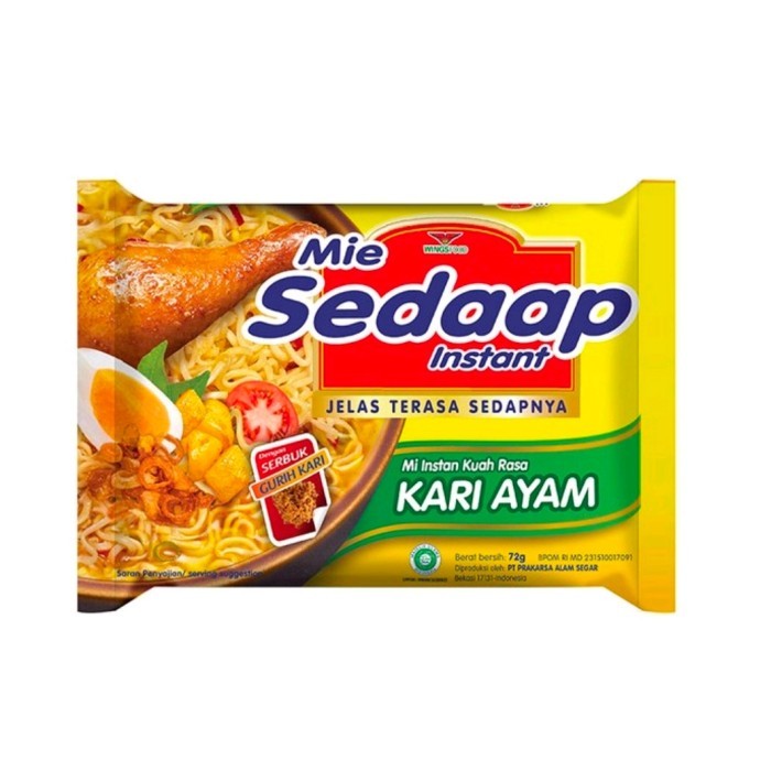 

Mie Sedaap Kuah Kari Ayam 75g