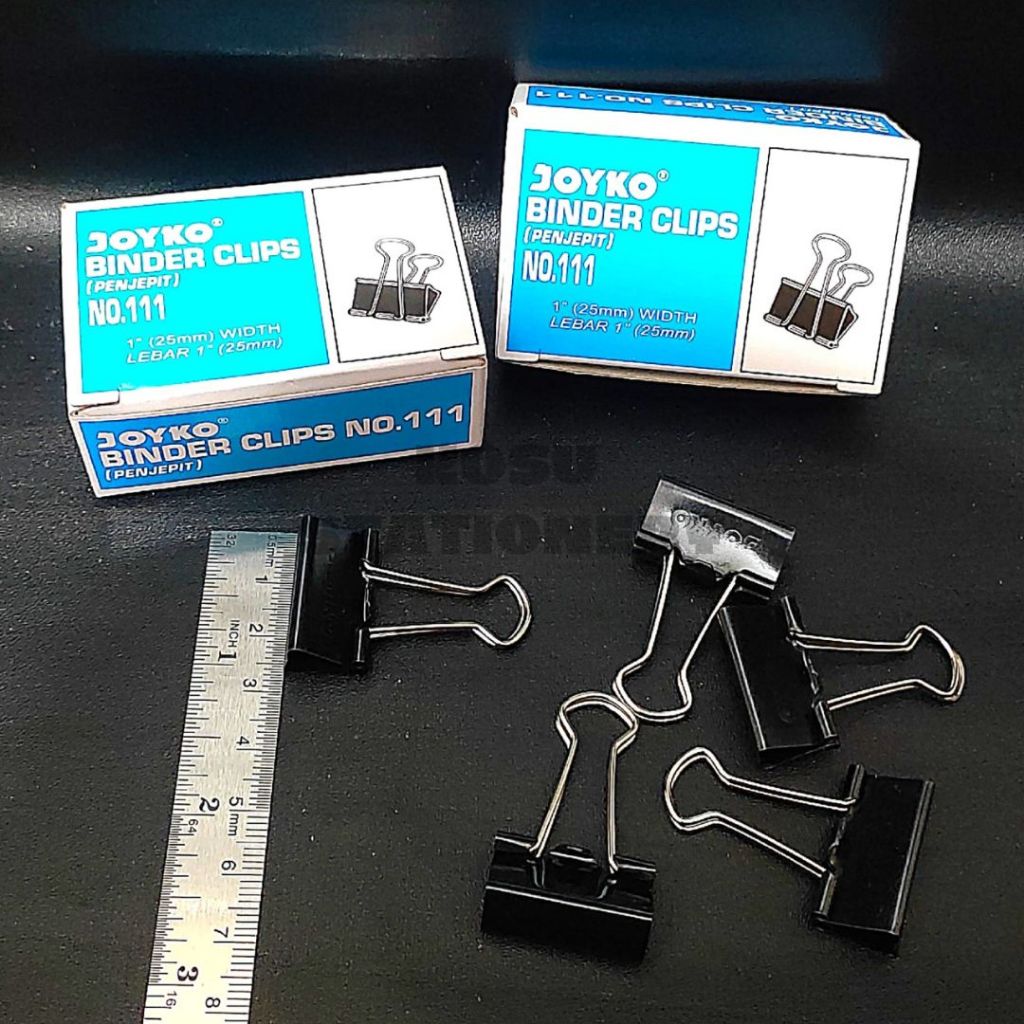 

KLIP BINDER / PENJEPIT KERTAS / JOYKO BINDER CLIP No. 111