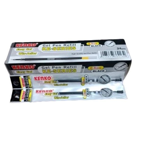 

Refill Pulpen Kenko Easy Gel KE-SERIES 0.5MM(24Pcs)
