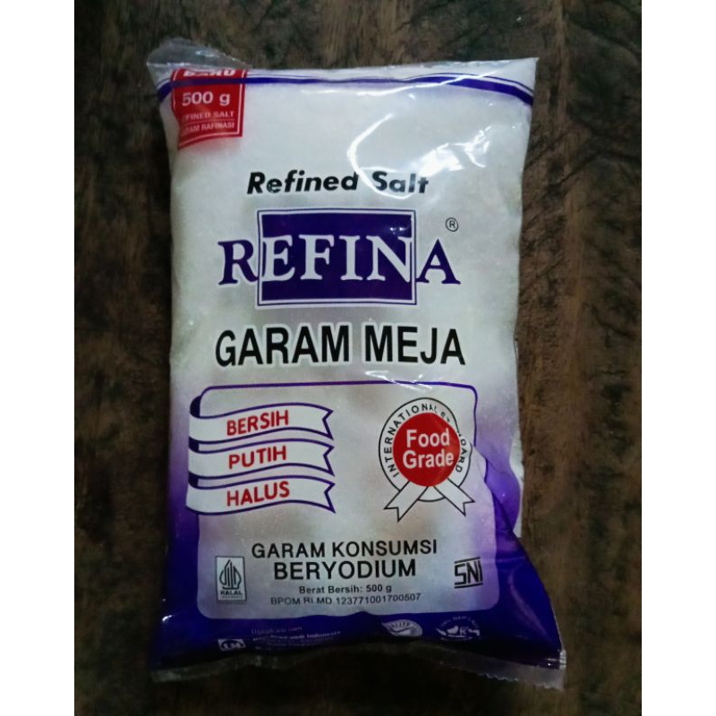 

REFINA GARAM MEJA 500GRAM